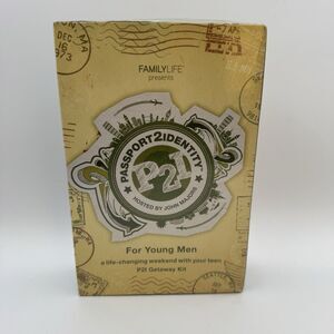 Passport2Identity Young Men P2I Kit FamilyLife NEW Sealed Christian Set